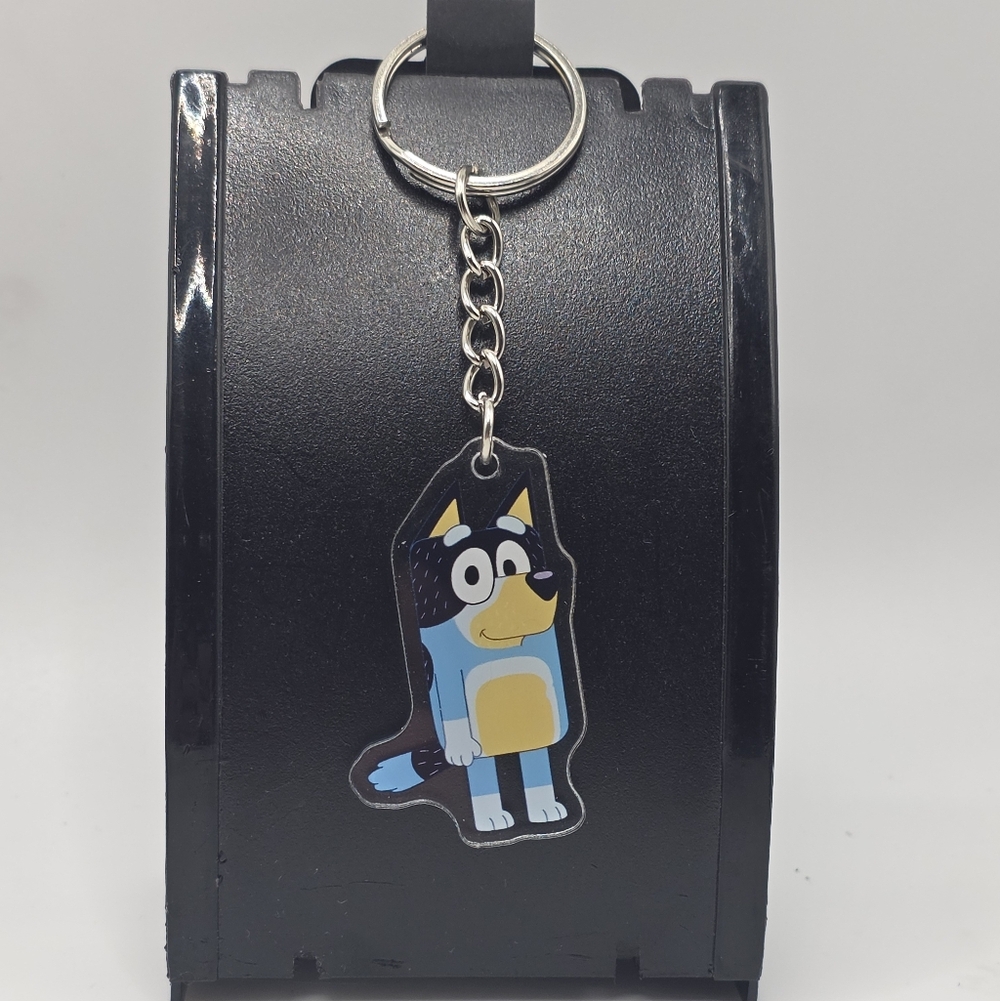Choose One! Bluey Bingo And Family Keychains Blue Heeler - Picture 8 of 15